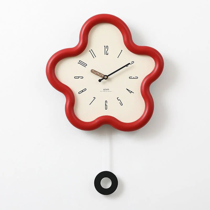PetalTime | 3D Flower Wall Clock Decor with Silent Sweep Movement | Eco-Friendly Design for Tranquil Spaces
