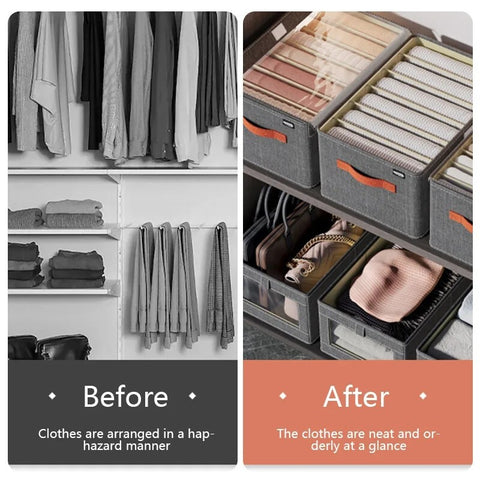 ClutterShield Storage Bin - Steel Frame, Collapsible Organizer