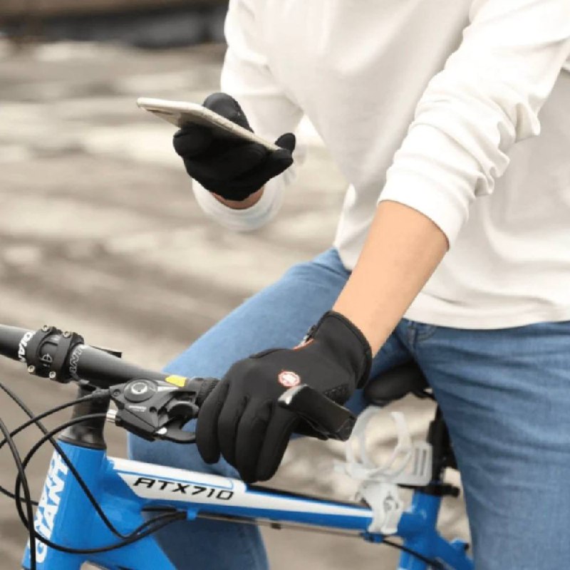 Warm Insulated Snow Gloves with Rechargeable Heat
