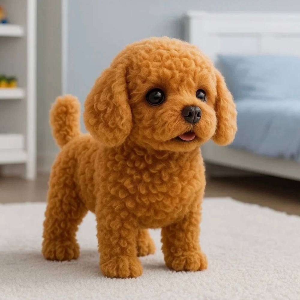 Cuddly Soft Puppy Plush Toy