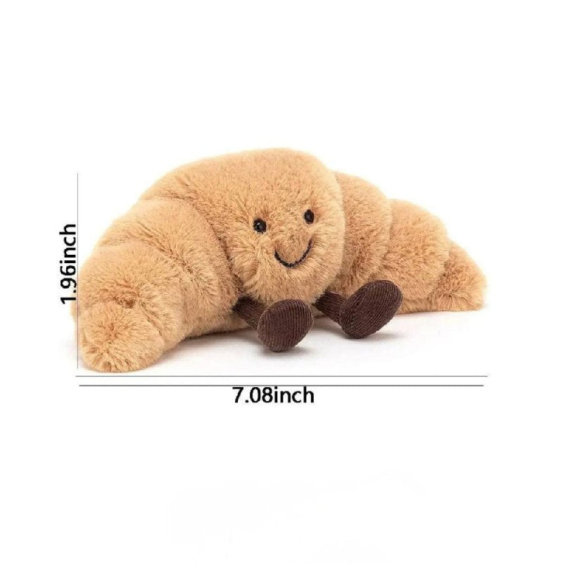 Cuddly Pastry Shaped Pillow, Plush 13-Inch Hug Buddy
