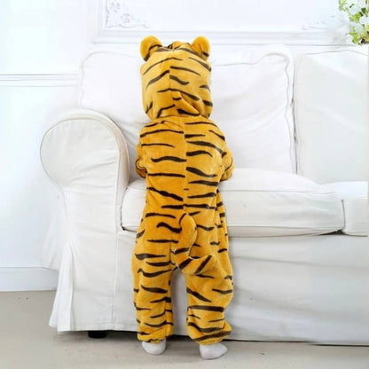 Cozy Kids Animal Onesie Warm Fleece Jumpsuit