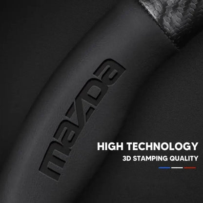 Premium Leather Steering Wheel Grip Cover