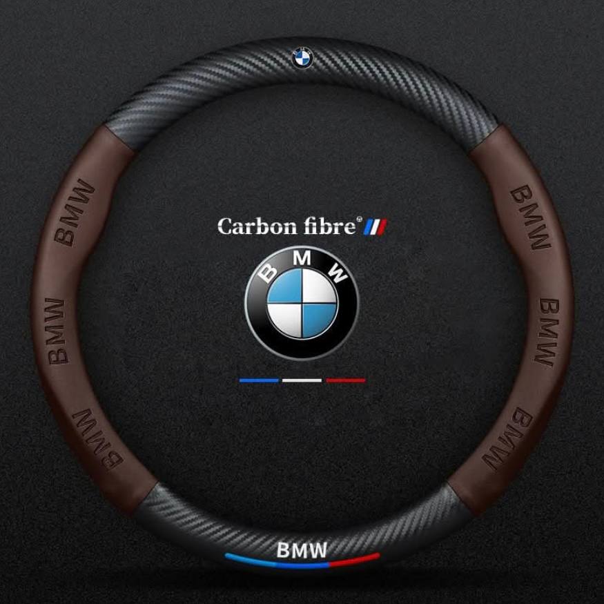 Premium Leather Steering Wheel Grip Cover