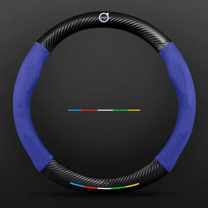 Premium Leather Steering Wheel Grip Cover