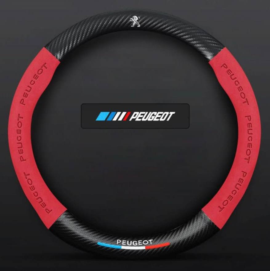 Premium Leather Steering Wheel Grip Cover