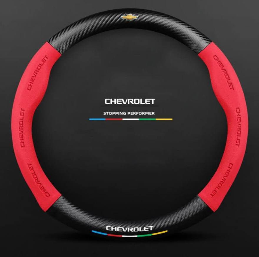 Premium Leather Steering Wheel Grip Cover
