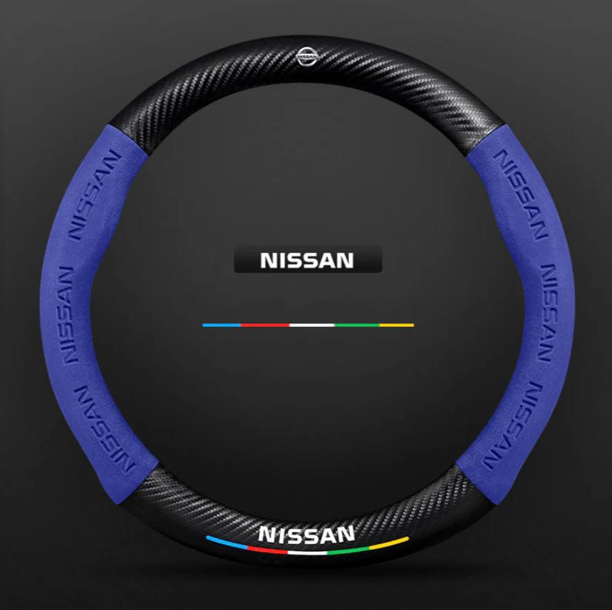 Premium Leather Steering Wheel Grip Cover