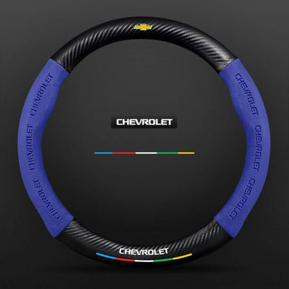 Premium Leather Steering Wheel Grip Cover