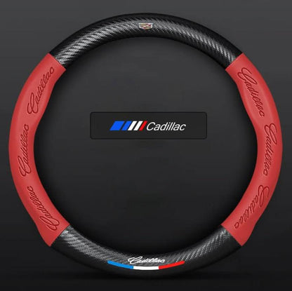 Premium Leather Steering Wheel Grip Cover