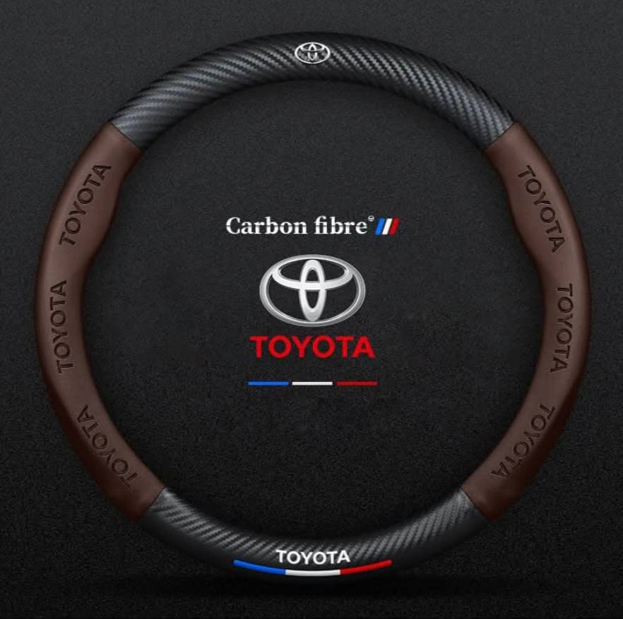 Premium Leather Steering Wheel Grip Cover