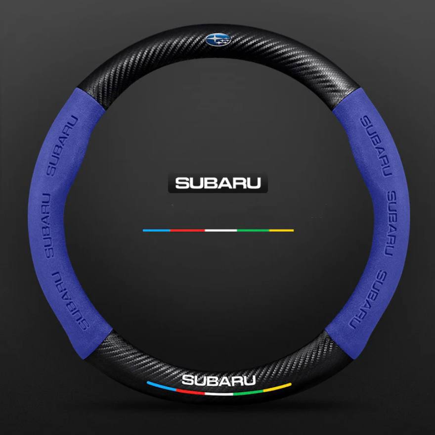 Premium Leather Steering Wheel Grip Cover