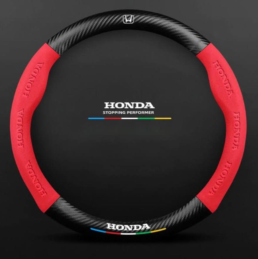 Premium Leather Steering Wheel Grip Cover
