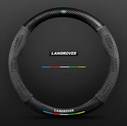 Premium Leather Steering Wheel Grip Cover