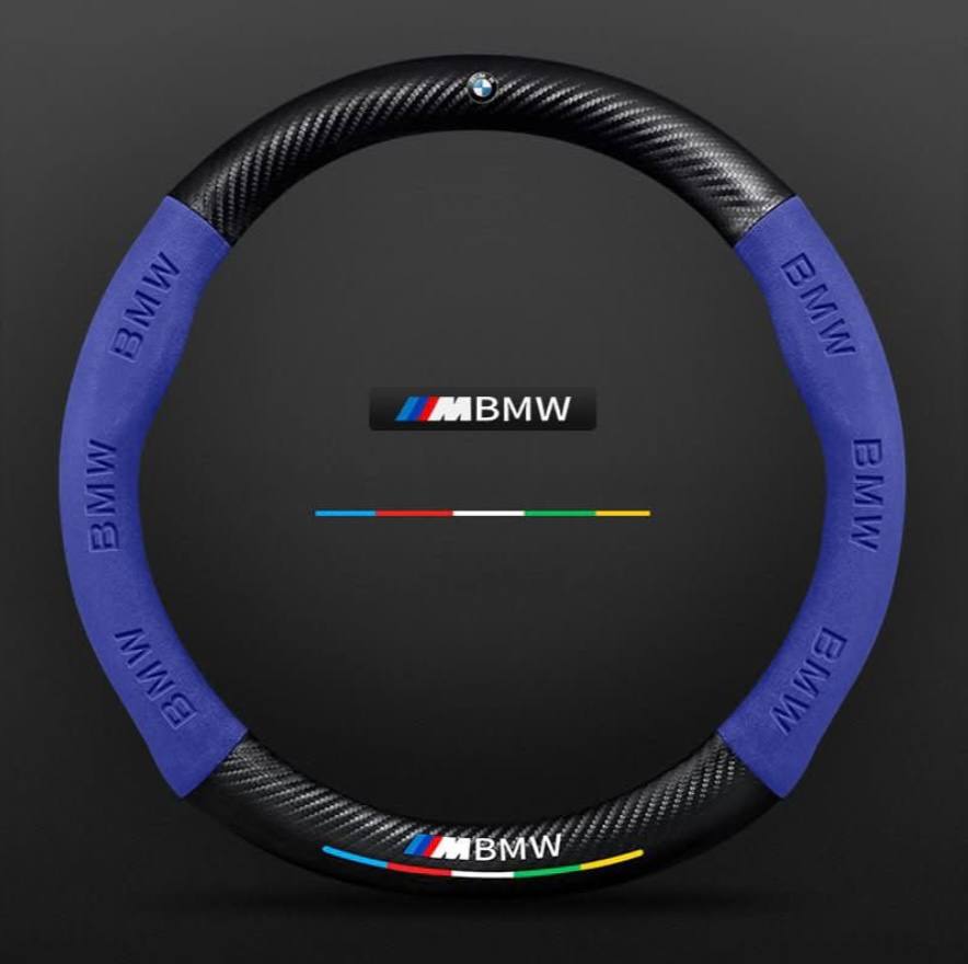 Premium Leather Steering Wheel Grip Cover