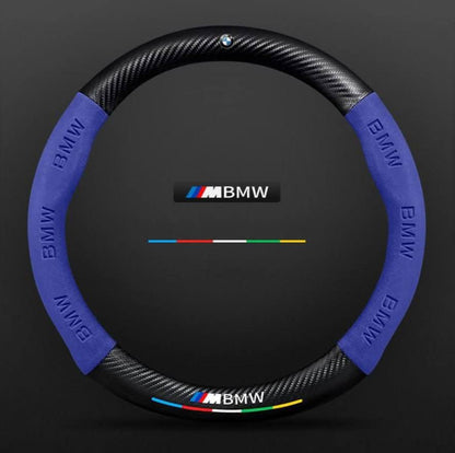 Premium Leather Steering Wheel Grip Cover