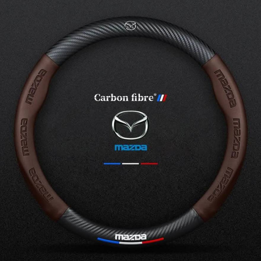 Premium Leather Steering Wheel Grip Cover