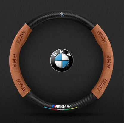 Premium Leather Steering Wheel Grip Cover