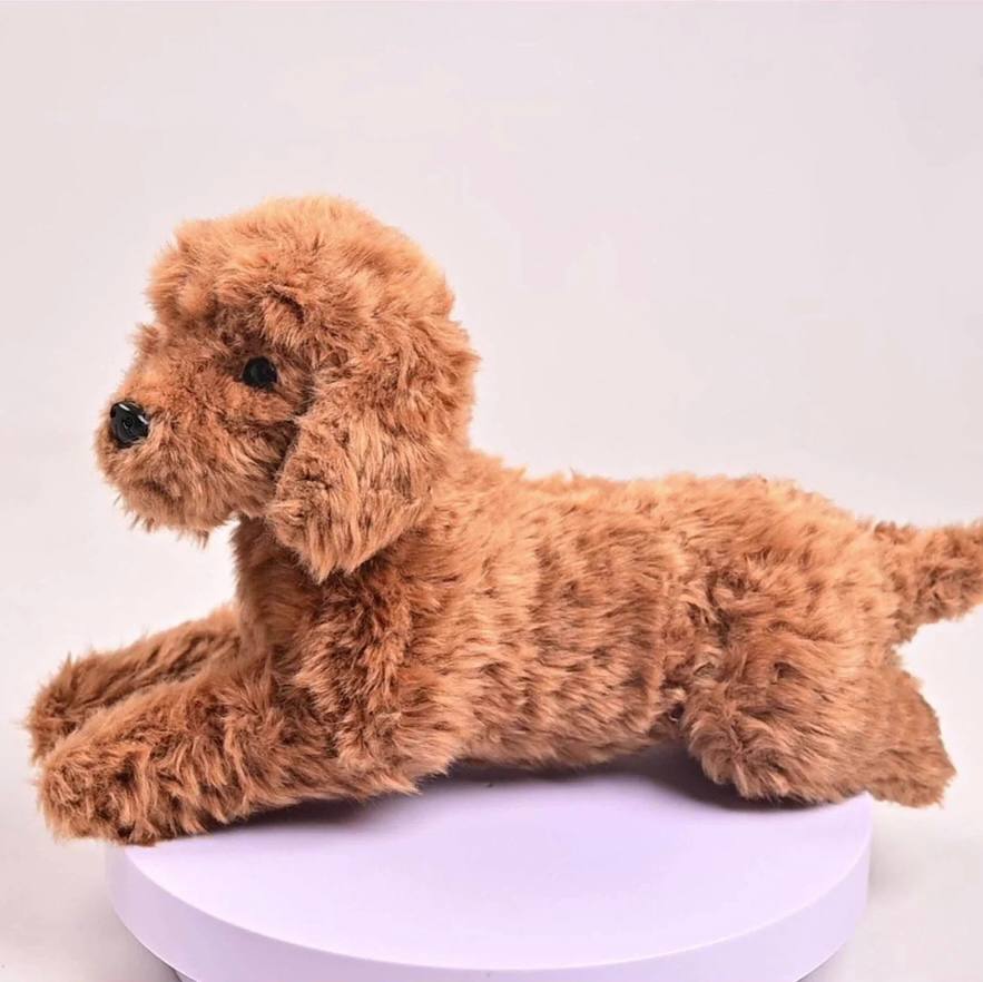 Cuddly Soft Bear Dog Plush Toy for Children - Ortekor