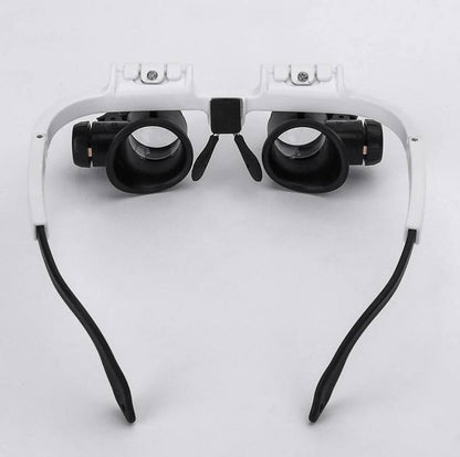 Versatile LED Magnifier with 3X Interchangeable Lenses