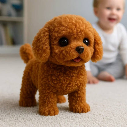 Cuddly Lifelike Plush Dog Toy for Children