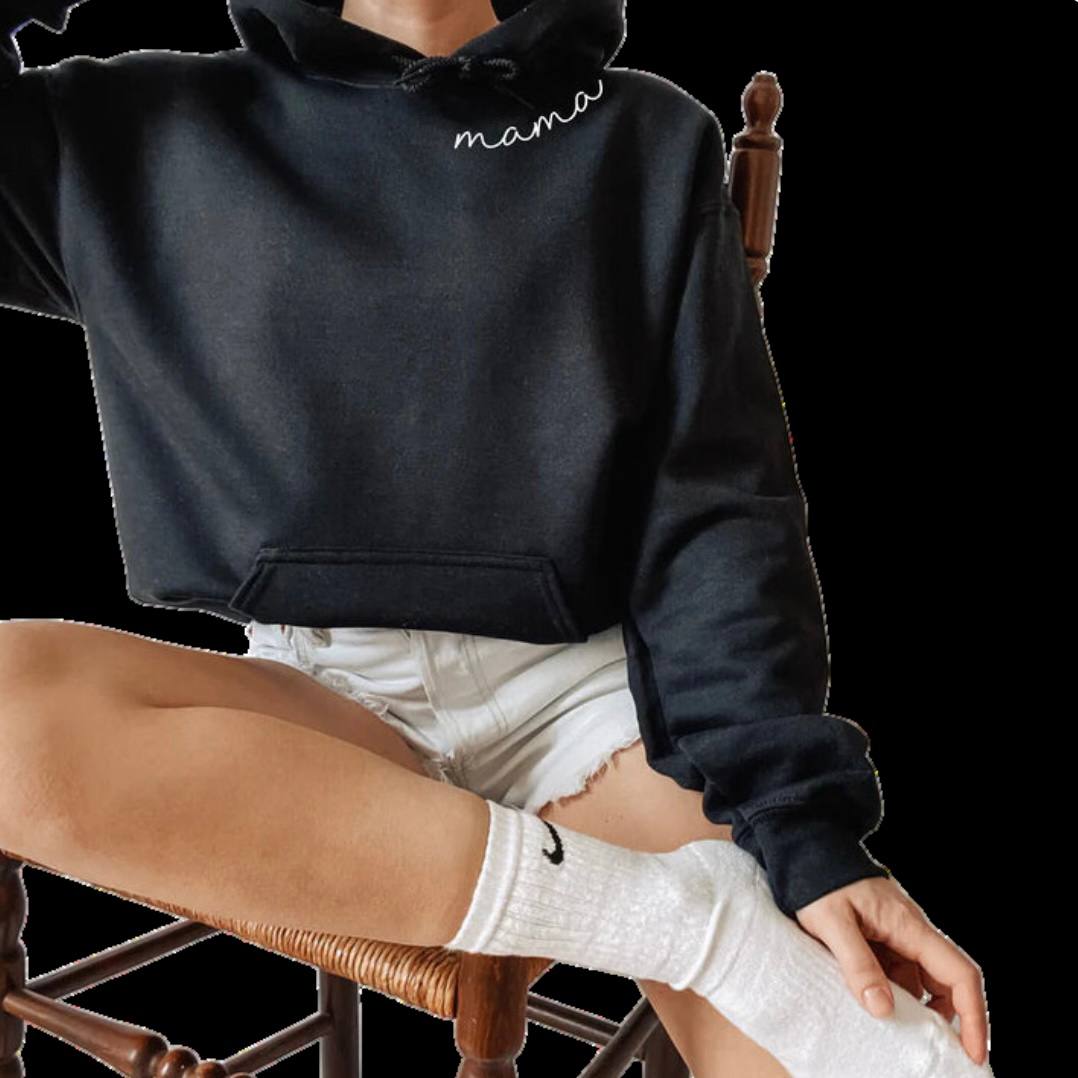Customizable Sweatshirt with Name on Sleeve