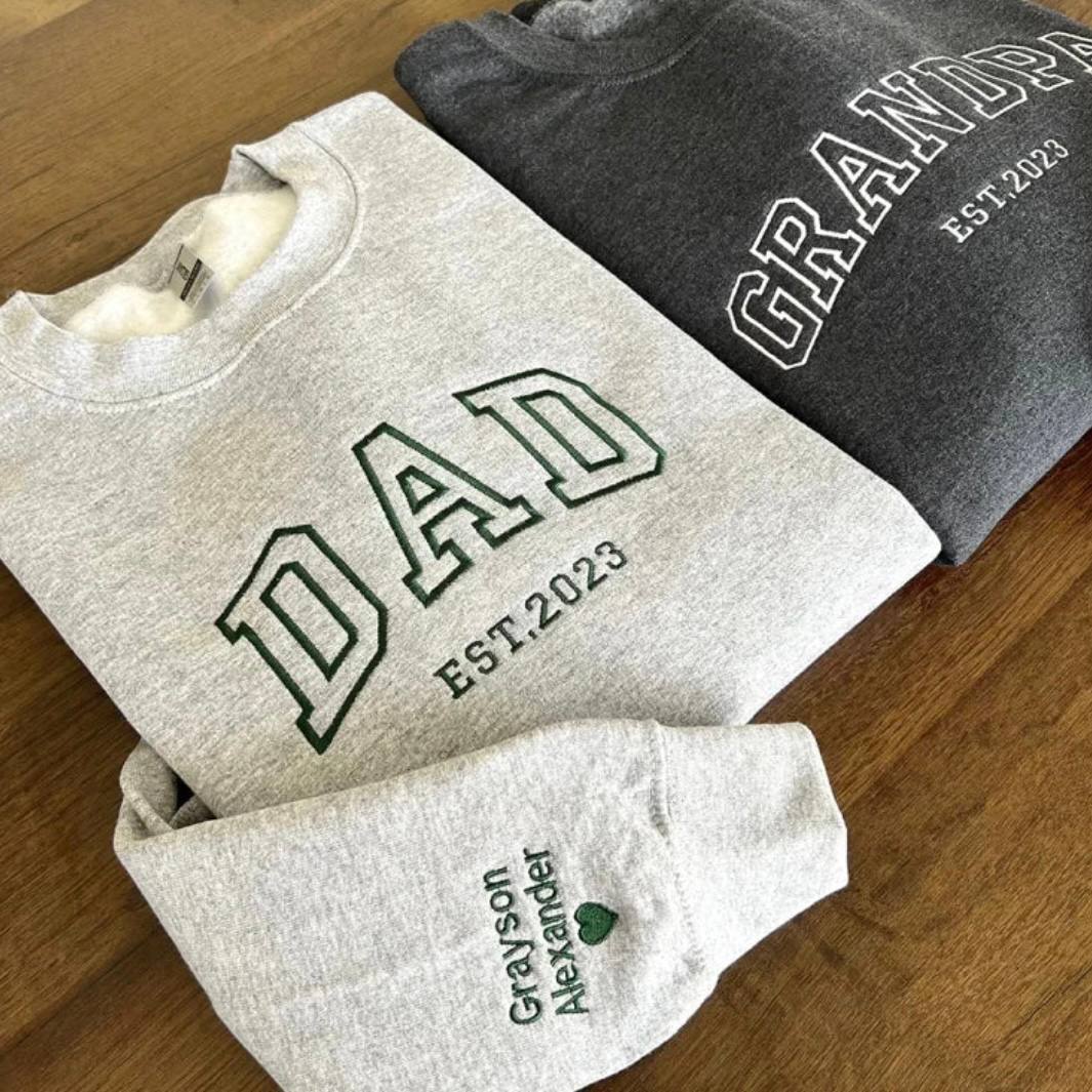 Customizable Family Hooded Sweatshirt