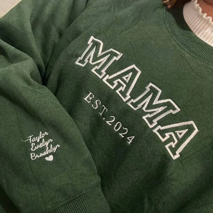 Customizable Family Hooded Sweatshirt