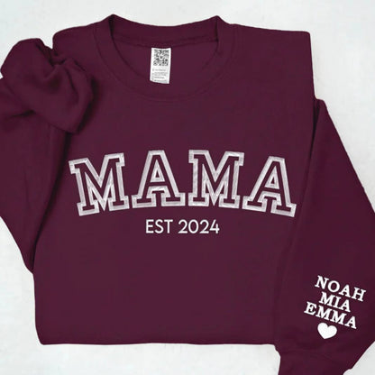 Customizable Family Hooded Sweatshirt