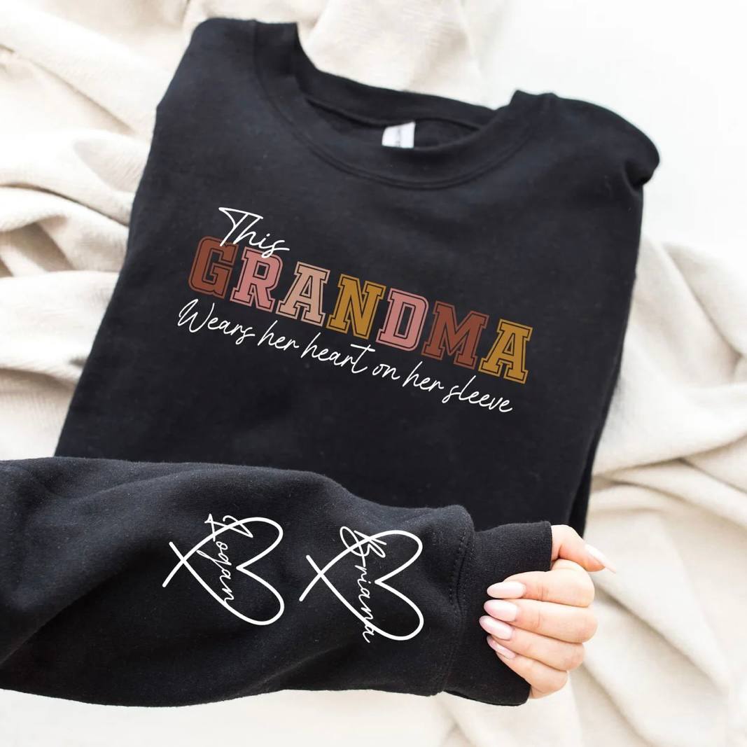 Customizable Family Photo Printed Hoodie