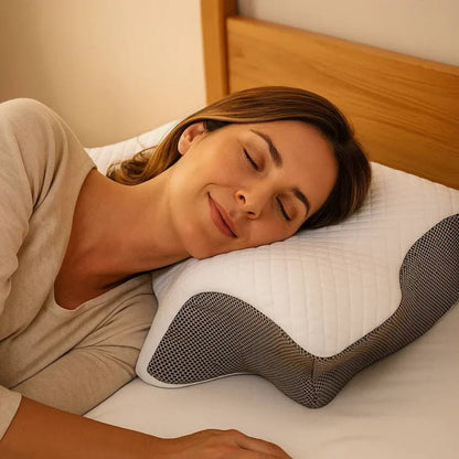 Contour Neck Pillow for Comfortable Sleep