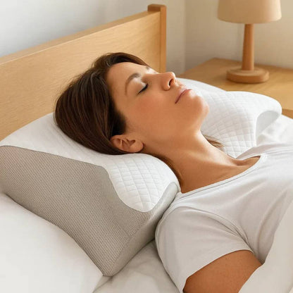 Contour Neck Pillow for Comfortable Sleep