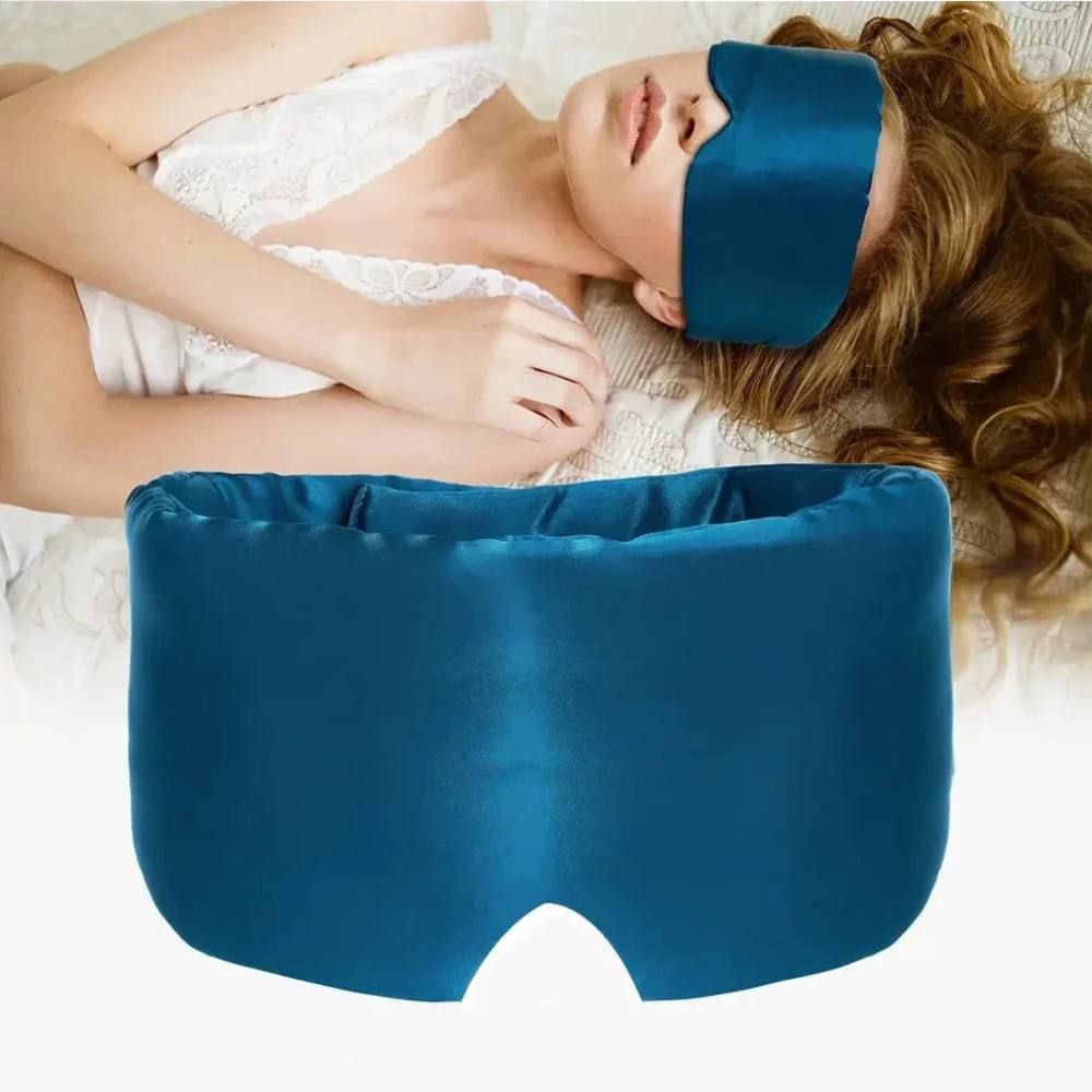 Soft Sleep Eye Mask for Total Blackout Sleep - Ortekor