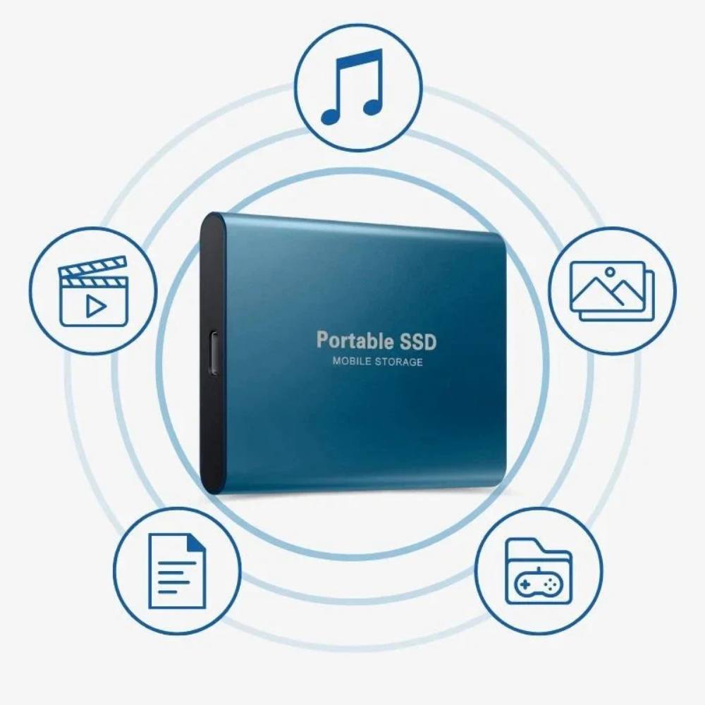 Fast USB 3.2 External Portable Solid State Drive