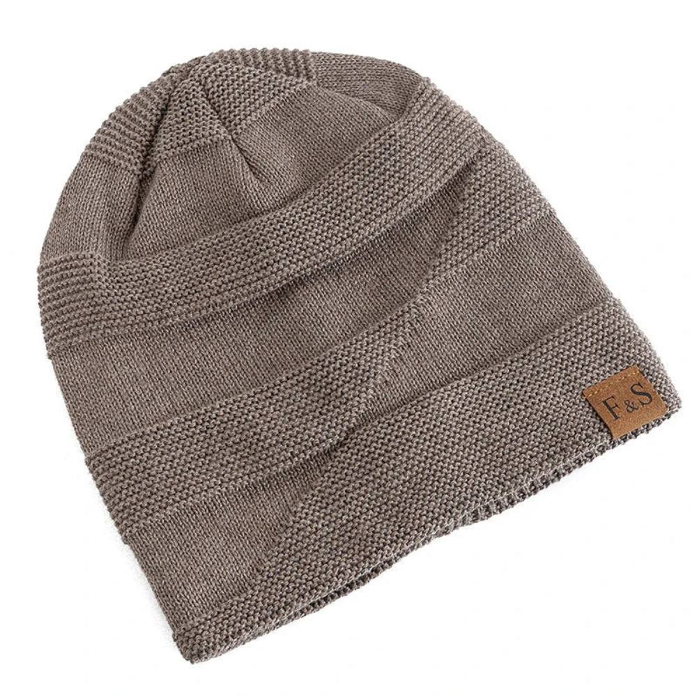 Cozy Men's Winter Beanie, Soft Knit Warm Hat