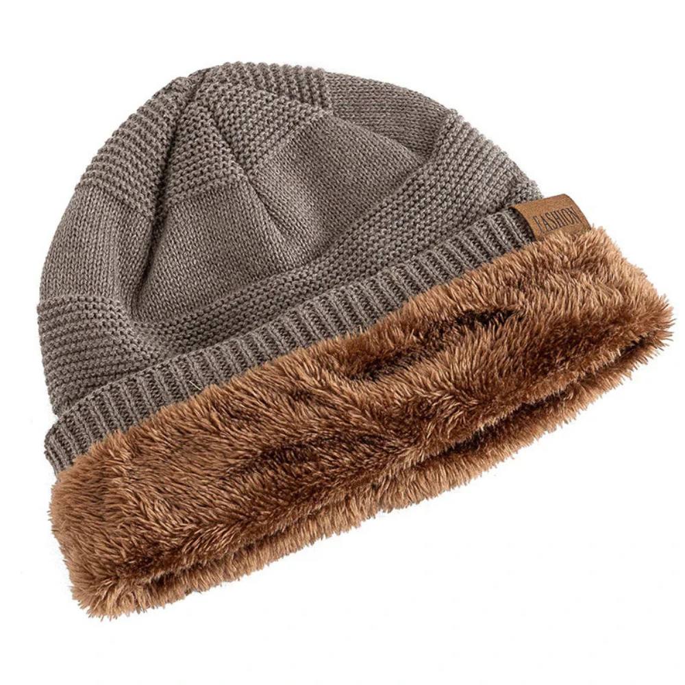 Cozy Men's Winter Beanie, Soft Knit Warm Hat