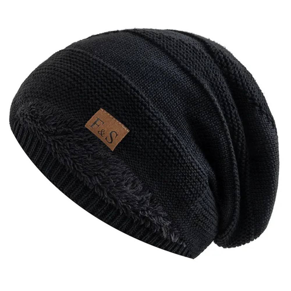 Cozy Men's Winter Beanie, Soft Knit Warm Hat