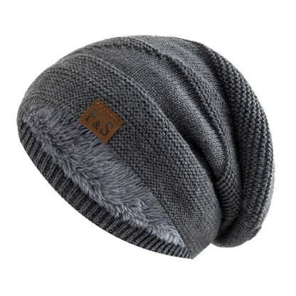 Cozy Men's Winter Beanie, Soft Knit Warm Hat