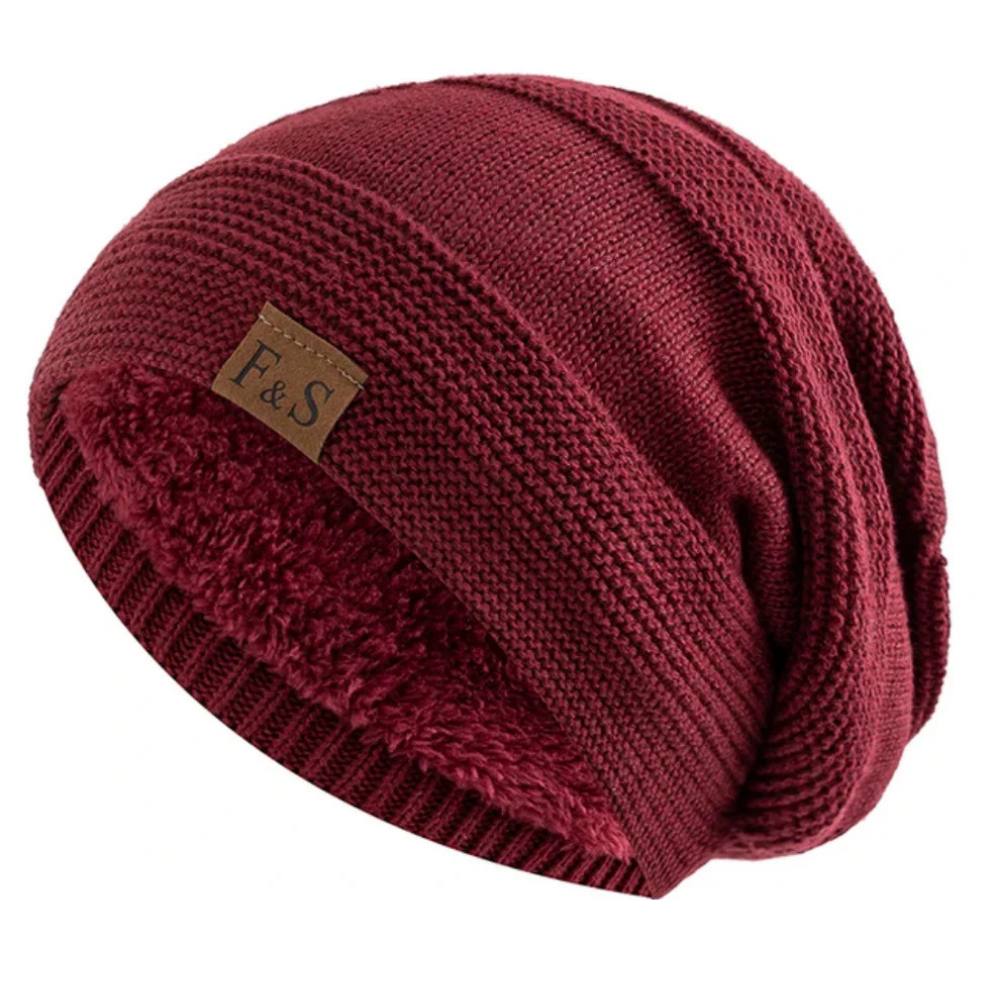 Cozy Men's Winter Beanie, Soft Knit Warm Hat