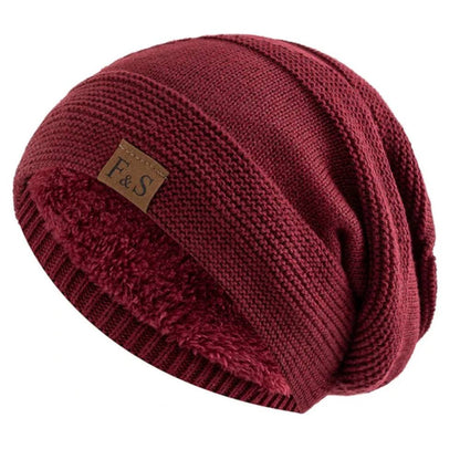 Cozy Men's Winter Beanie, Soft Knit Warm Hat
