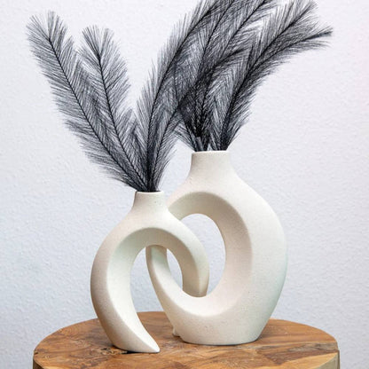 Beautiful Porcelain Floral Vase