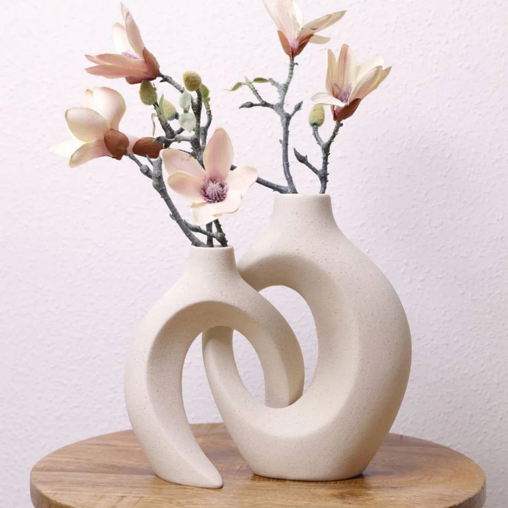 Beautiful Porcelain Floral Vase