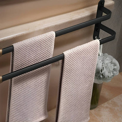 Compact 3-Tier Wall Mount Towel Holder
