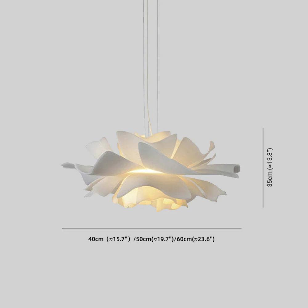 Beautiful Bloom Hanging Lamp, Adjustable Home Light Fixture