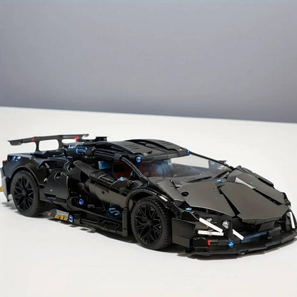 Large Detailed Car Building Kit for Adults, 1288 Pieces