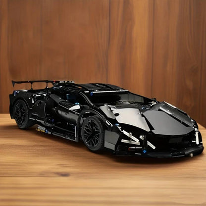 Large Detailed Car Building Kit for Adults, 1288 Pieces