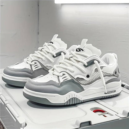 Men's Bold Sneakers, Thick Sole Athletic Casual Shoes