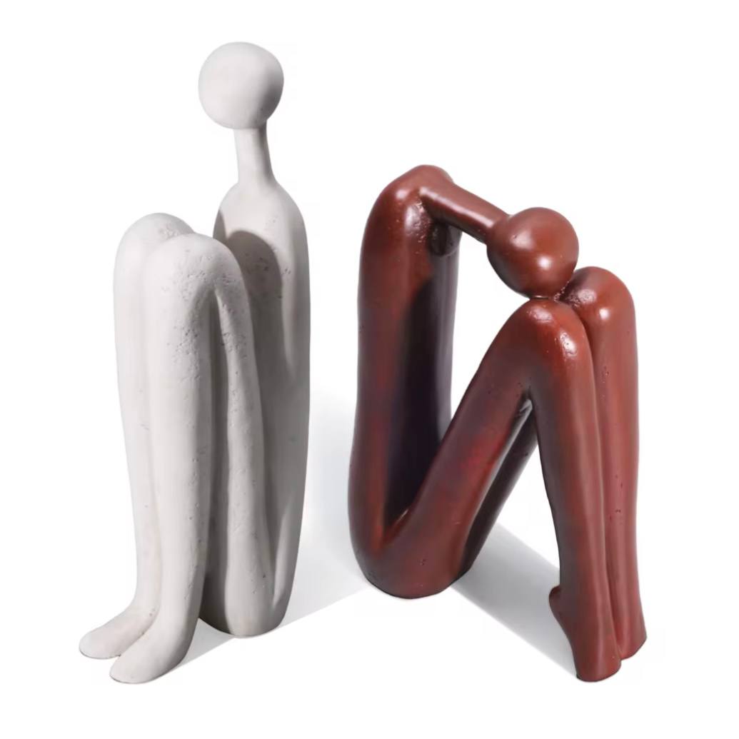 Decorative Polyresin Book Ends for Home Office Use