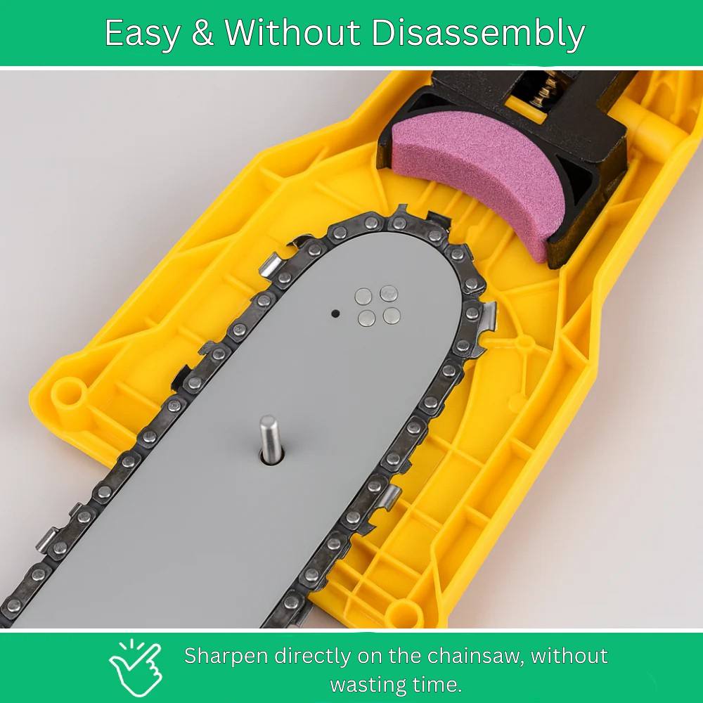 Fast Chainsaw Sharpener High Precision Cutting Tool