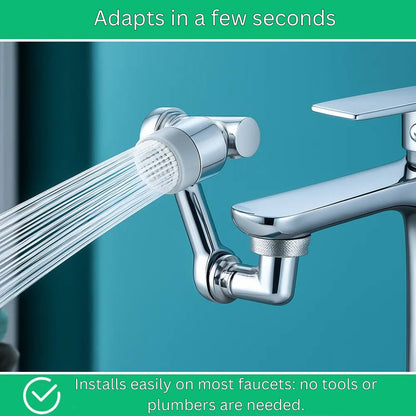 Rotating Faucet Aerator with Water Saving Nozzle